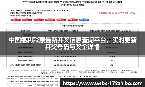 中国福利彩票最新开奖信息查询平台，实时更新开奖号码与奖金详情